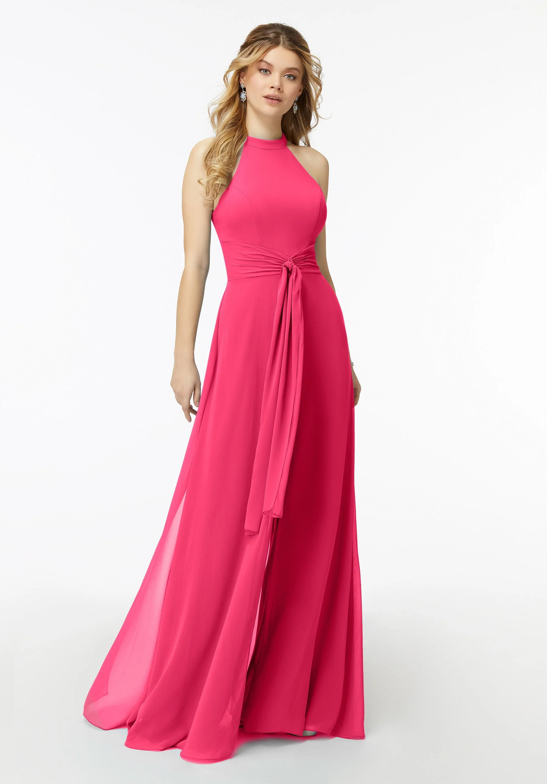 Halterneck Chiffon Jumpsuit - Image 11