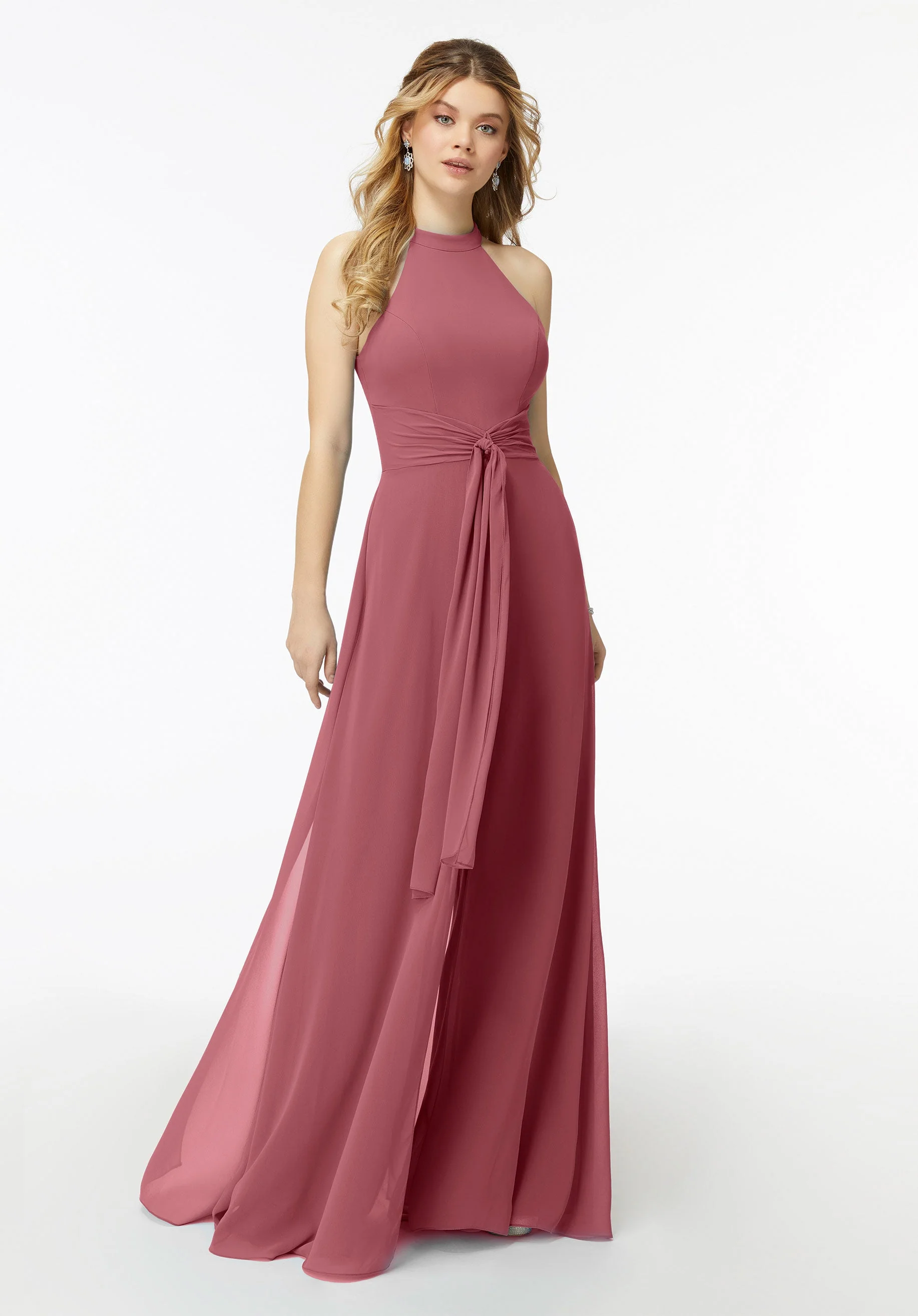 Halterneck Chiffon Jumpsuit - Image 24