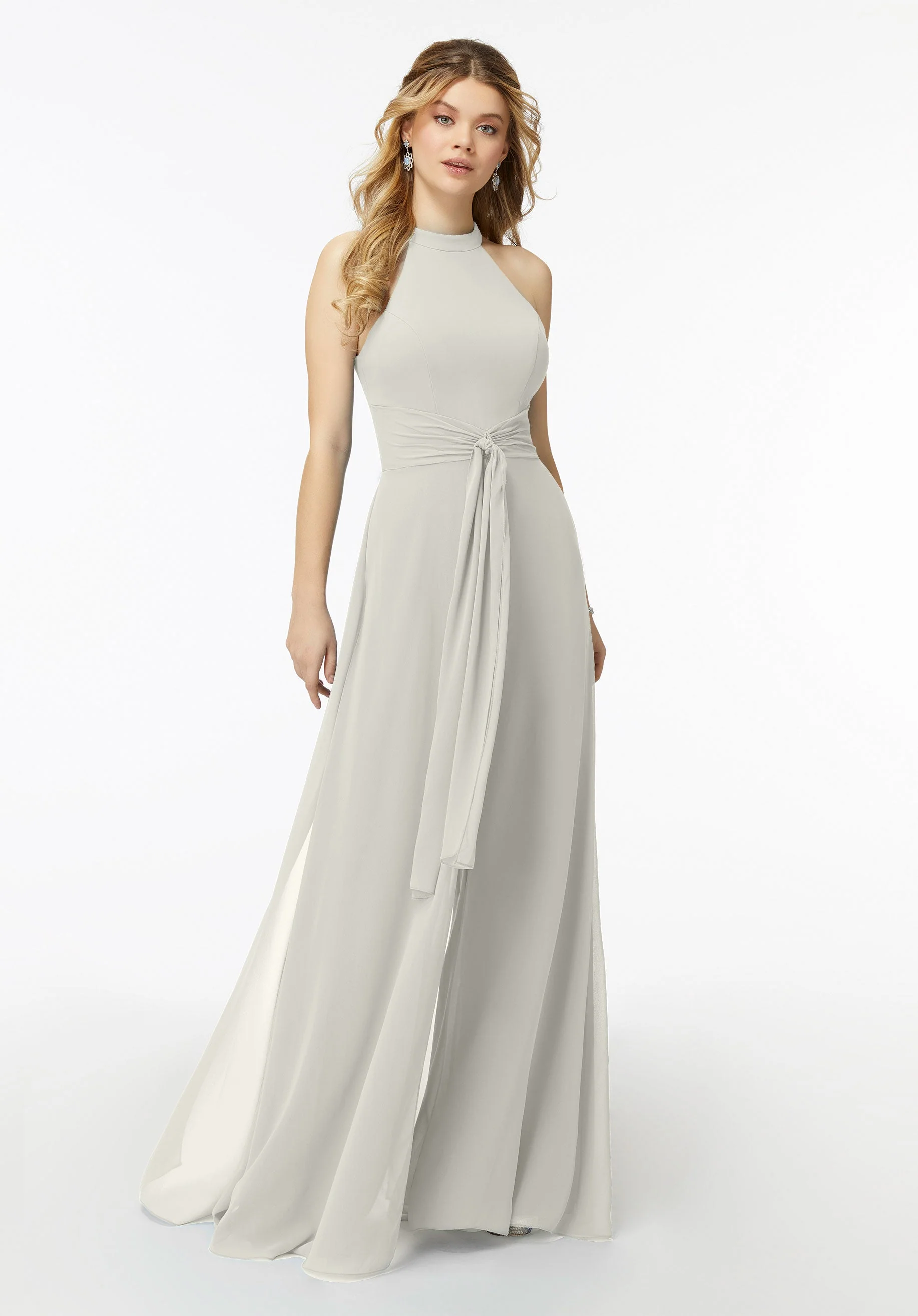 Halterneck Chiffon Jumpsuit - Image 25