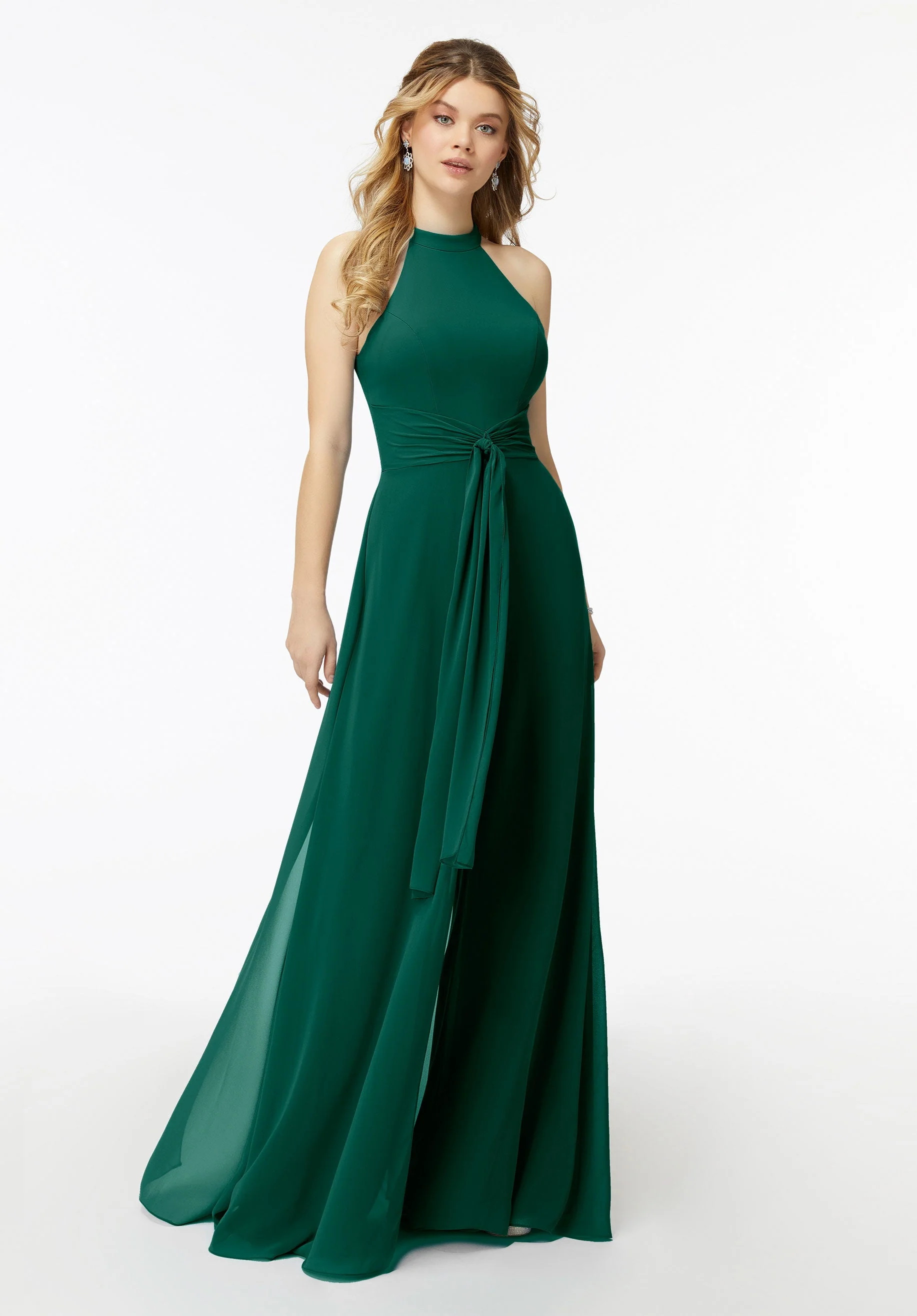 Halterneck Chiffon Jumpsuit - Image 28